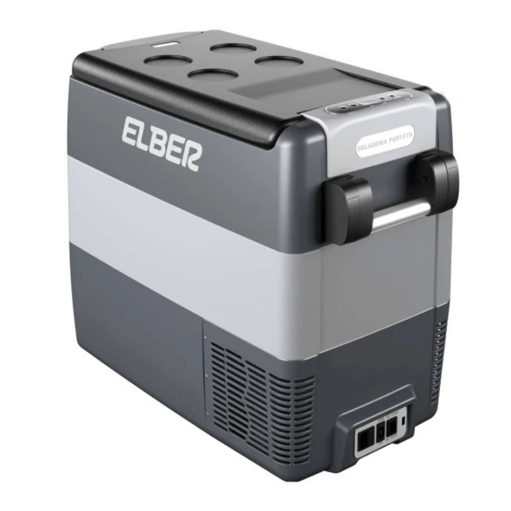 Geladeira Portátil Elber CAB 51 47L 12v 24v - Mundo do Caminhão