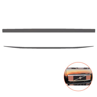 Máscara Inox Grade Superior e Inferior Volvo FH até 2014 (Kit 2 peças) - Jetta
