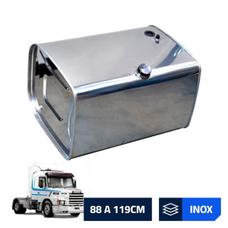 Tanque Diesel Inox 294 a 397 Litros Scania 112 113 - Bepo