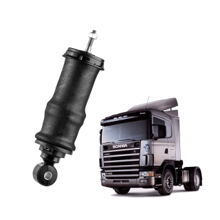 Suspensão Amortecedor Bolsa de Ar Cabine Scania Série 4 R a partir 2004 (Traseiro)