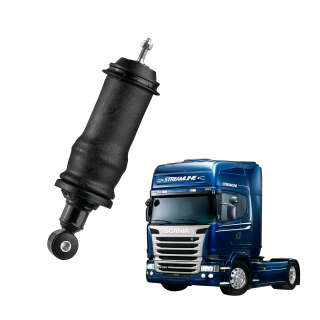 Suspensão Amortecedor Bolsa de Ar Cabine Scania Streamline partir 2012 (Traseiro)