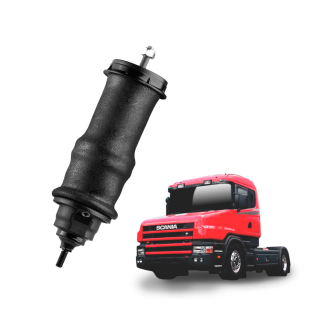 Suspensão Amortecedor Bolsa de Ar Cabine Scania S4 T Parafuso 12 mm (Traseiro)