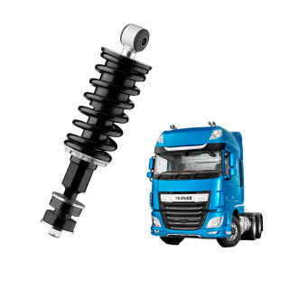 Suspensão Amortecedor Mola Cabine DAF XF até 2020 (Traseiro)