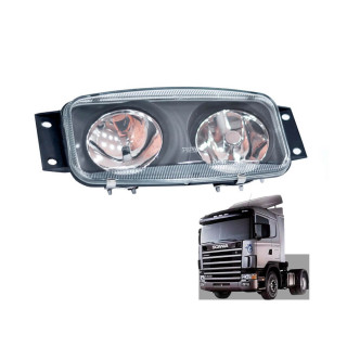Farol Auxiliar Neblina Scania Série 4 G P R até 2008 Longo Alcance H1 (Farolete Milha) - Nino