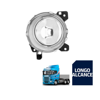 Farol Auxiliar Longo Alcance Scania Série 4 e 5 P G R até 2018 (Farolete Milha) - Nino