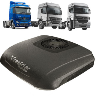 Ar-Condicionado para Caminhão Mercedes Actros Axor Atego 24v Inverter 7.500 BTUs RT8000 - Resfriar