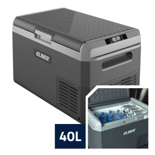 Geladeira Portátil D2D 40 Litros Dual Zone 12v 24v 110v 220v App Bluetooth - Elber