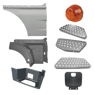 Estribo Completo Extensão da Porta MAN TGX