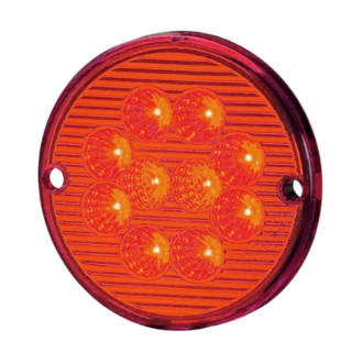 Lanterna Traseira LED 12v Vermelha - Sinalsul