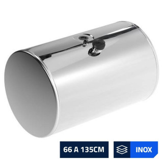 Tanque Diesel Inox 230 a 440 Litros Scania Série 4 5 NTG com Tampa e Chave - Bepo
