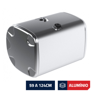 Tanque Diesel Scania NTG G P R S 240 a 470 Litros Formato D com Tampa e Chave - Bepo