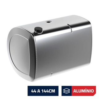 Tanque Diesel Volvo FH 170 a 610 Litros Formato D com Tampa e Chave - Bepo